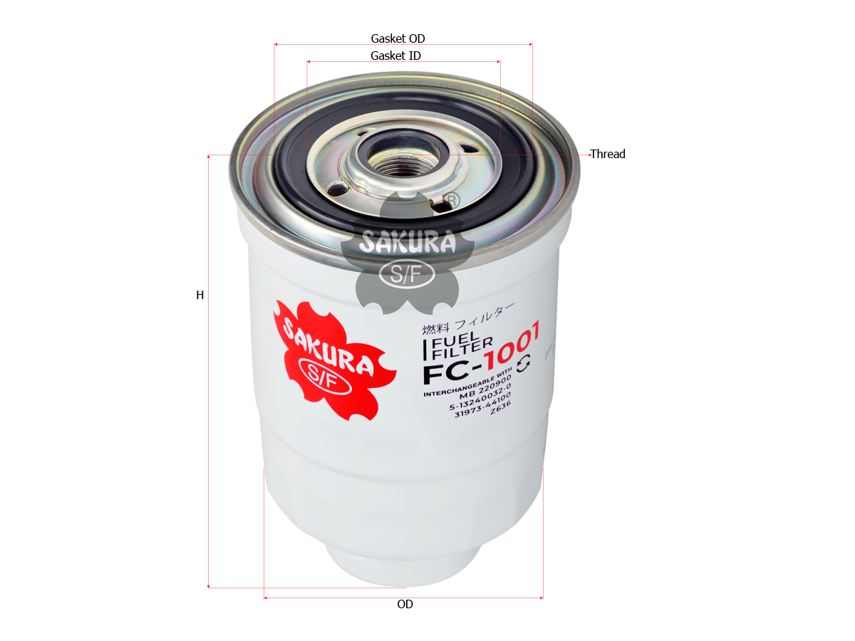 فیلتر گازوئیل FC-1001