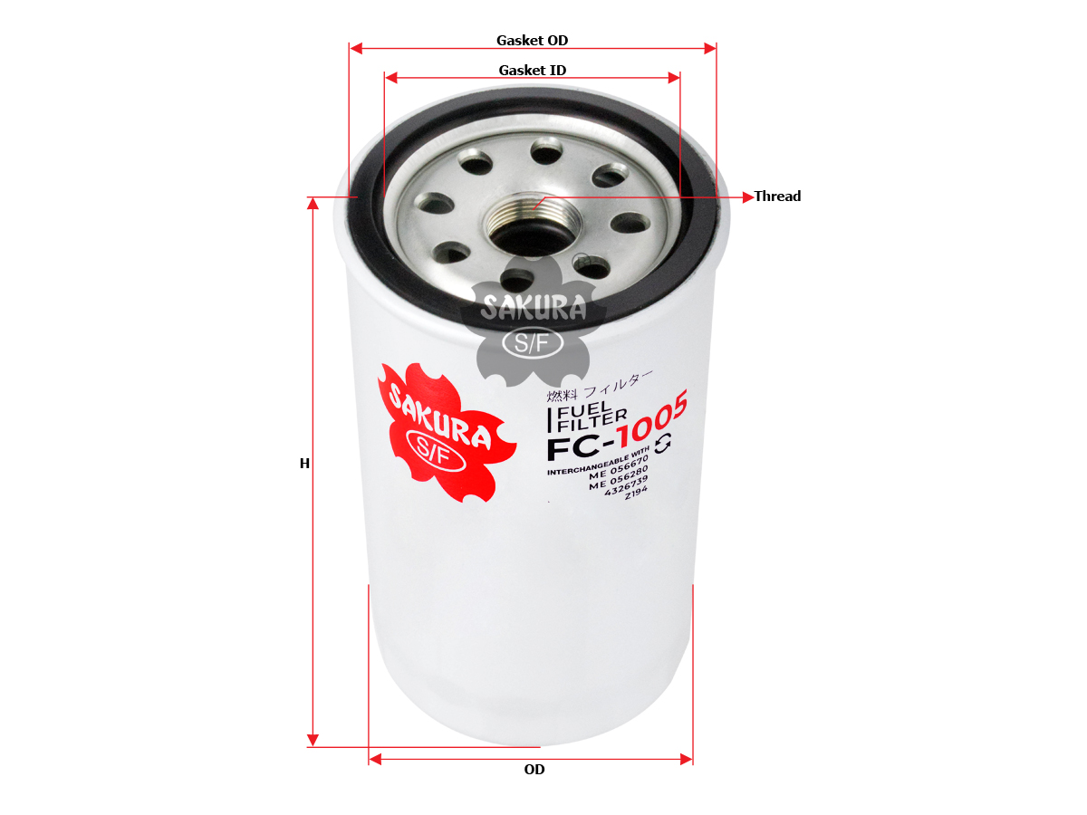 فیلتر گازوئیل FC-1005