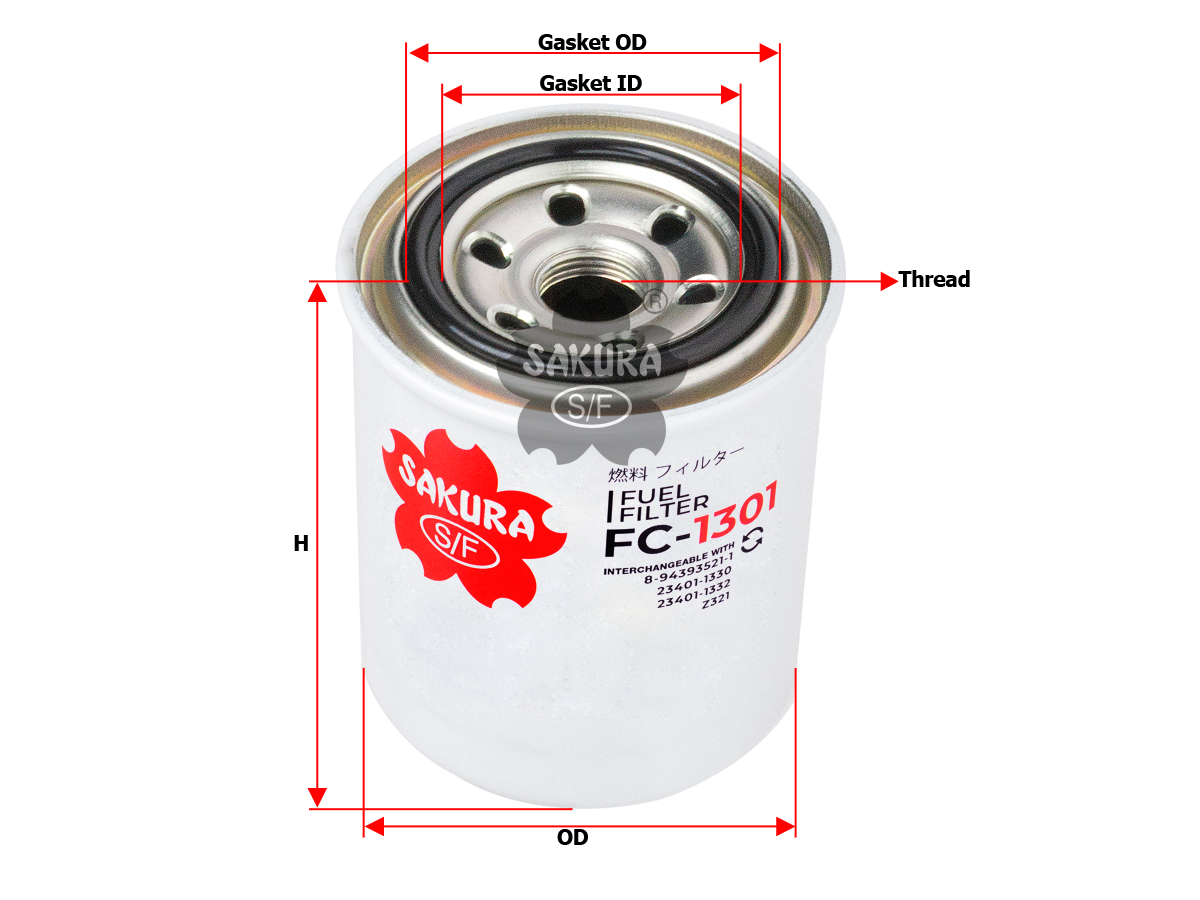 فیلتر گازوئیل FC-1301