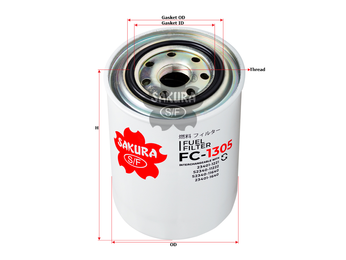 فیلتر گازوئیل FC-1305
