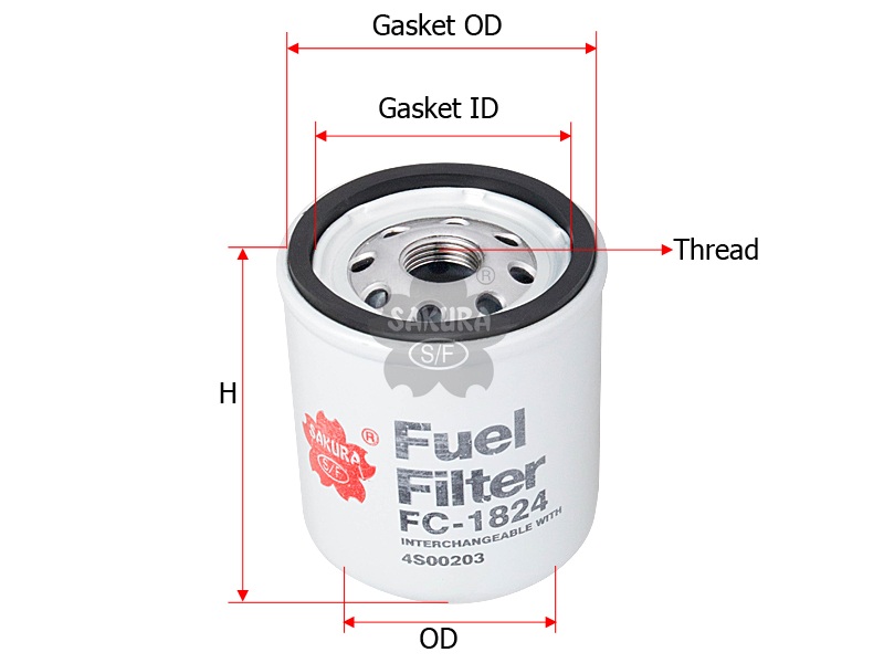 فیلتر گازوئیل FC-1824