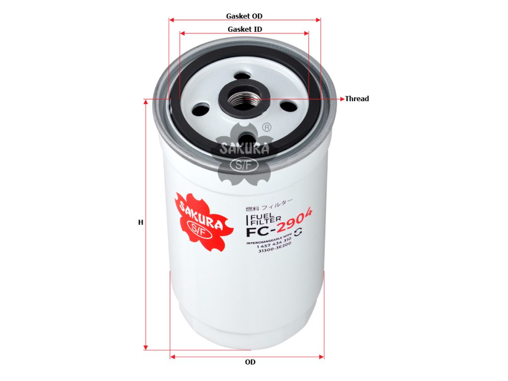 فیلتر گازوئیل FC-2904