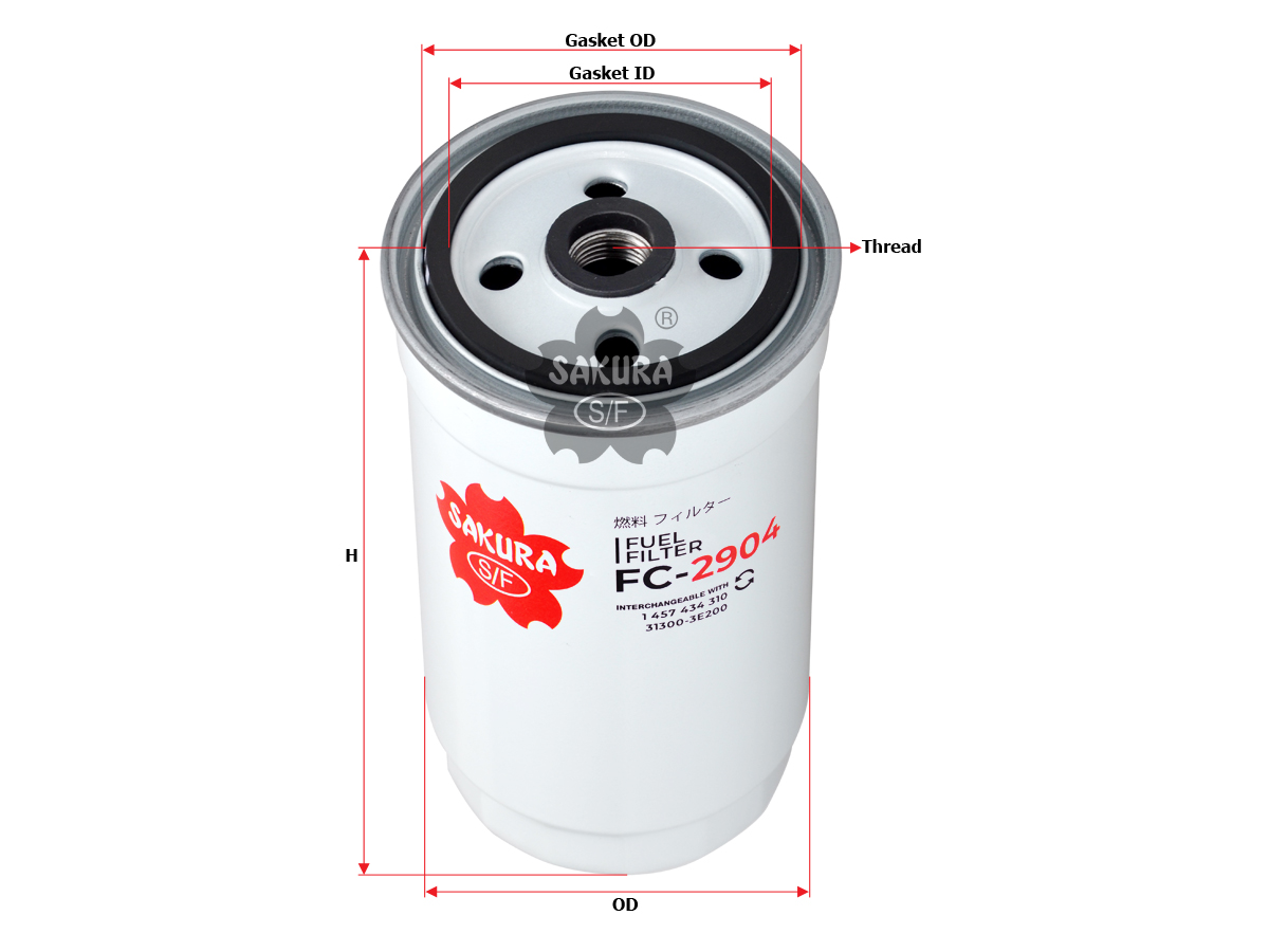 فیلتر گازوئیل FC-2904