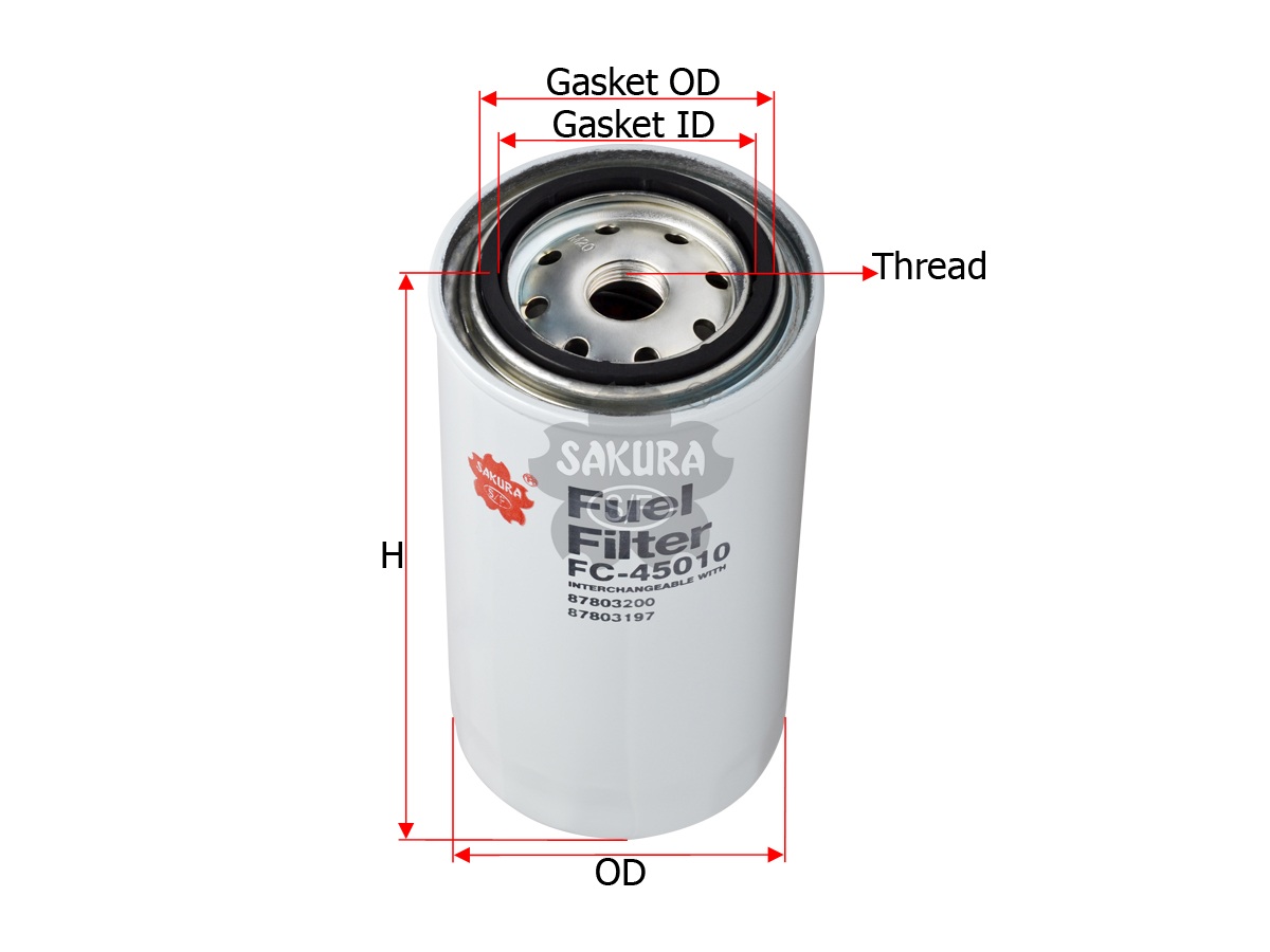 فیلتر گازوئیل FC-45010